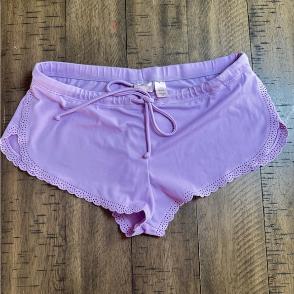 Victoria's Secret Light Purple Drawstring Shorts - Picture 6 of 6